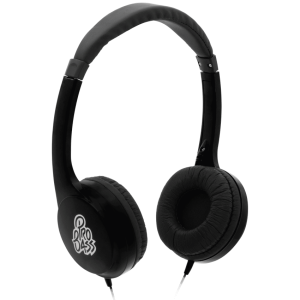 Pro Bass Elevate Series Auxiliary Headphone - Black