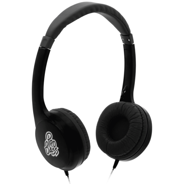 Pro Bass Elevate Series Auxiliary Headphone - Black