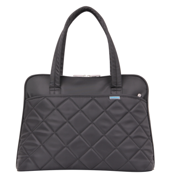 Kingsons 15.6" Shoulder Laptop Bag - Black - Ladies in Fashion