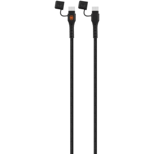 Rugged by Volkano Water- and Dust-Proof Type-C to Type-C Cable - 1.2m