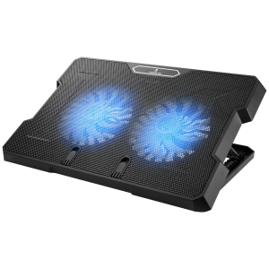 Volkano Crisp Series Upright 45-Degree Cooling Pad - Dual Fan