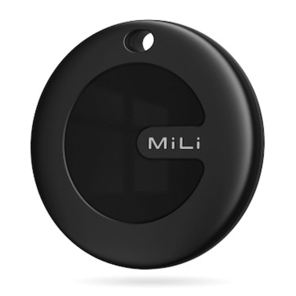 MiTag Duo with Key Ring - Black