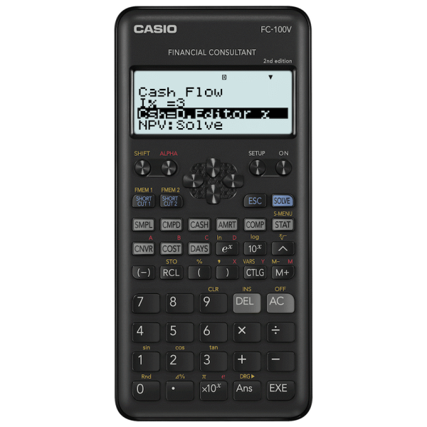 Casio FC 100V Financial Calculator
