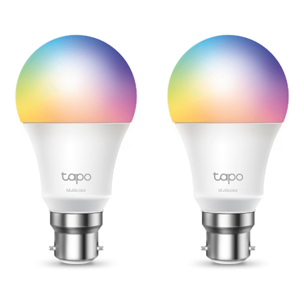 TP-Link Tapo L530B (2-Pack) Smart Wi-Fi Light Bulb - Multicolour