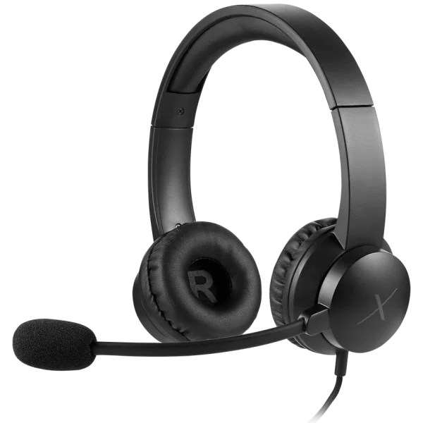 VolkanoX Chat Mk2 Series Wired USB Headset - Graphite