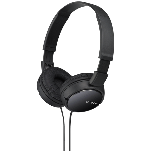 Sony MDR-ZX110 Foldable Headphones - Black