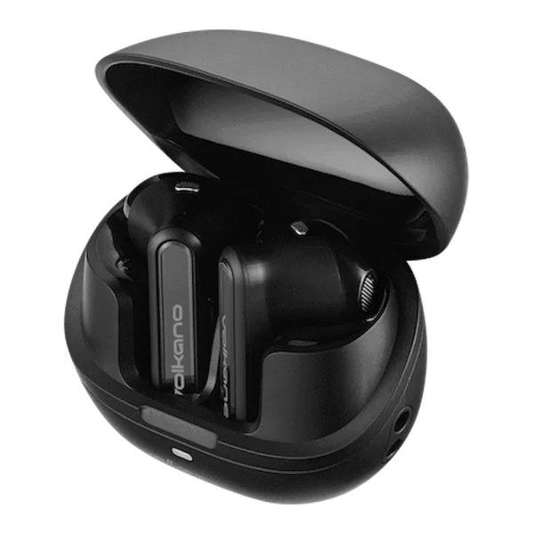 Volkano QuietFit - TWS Earphones with ANC & ENC- Black