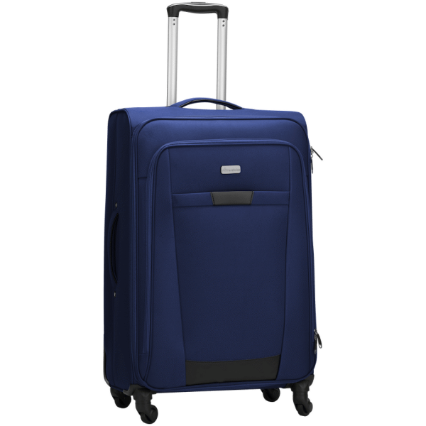 Travelwize Arctic 65cm 4-Wheel Spinner Trolley Case - Navy