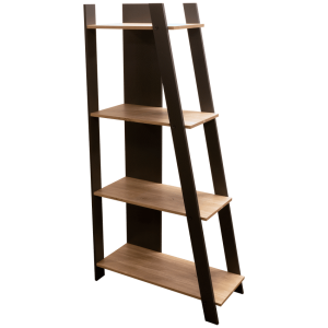 Everfurn Swiss Large Bookshelf - Two-Tone