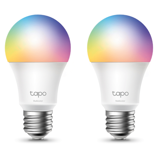 TP-Link Tapo L510E (2-Pack) Smart Wi-Fi Light Bulb - Dimmable