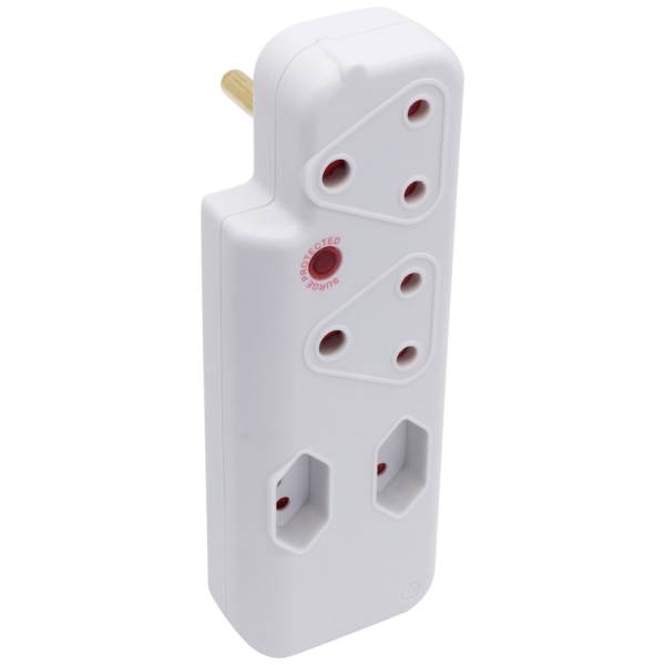 Ellies 4-Way Surge Adaptor - WT
