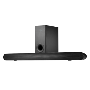 Gibson Clarke Cambridge Series 2.1 160w Soundbar with Wireless Subwoofer - Black