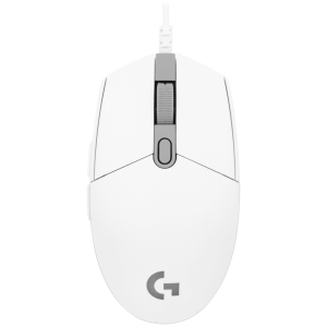 Logitech(R) G102 Lightsync Gaming Mouse - White