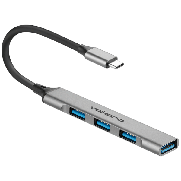 Volkano Expand Series Type-C to 4-Port USB Hub