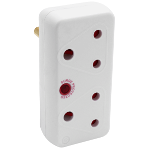 Ellies 2-Way Medium Surge Adaptor - White