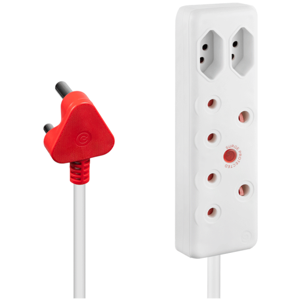 Ellies 4 Way Medium Surge Extension Lead -10M