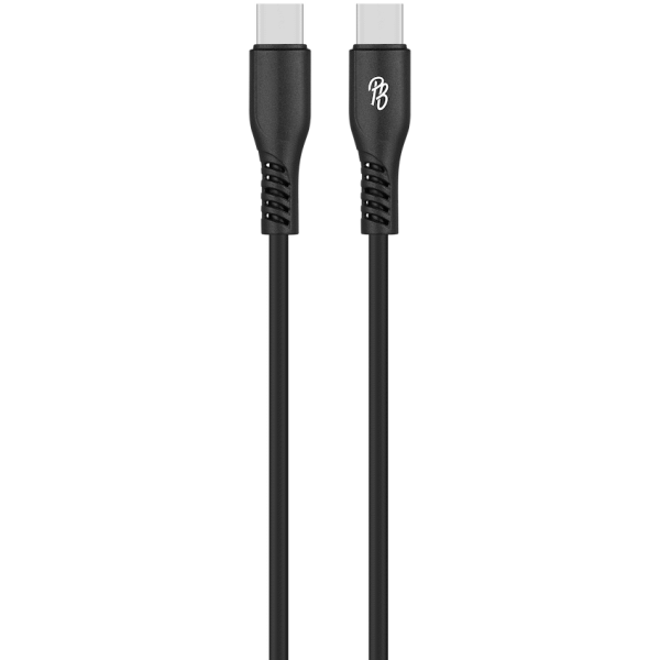 Pro Bass Fuse Series 1m Type-C to Type-C Cable - Black