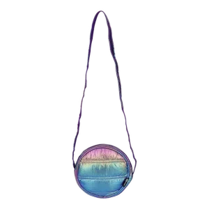 Quest Puffer Cross Body Bag - Purple