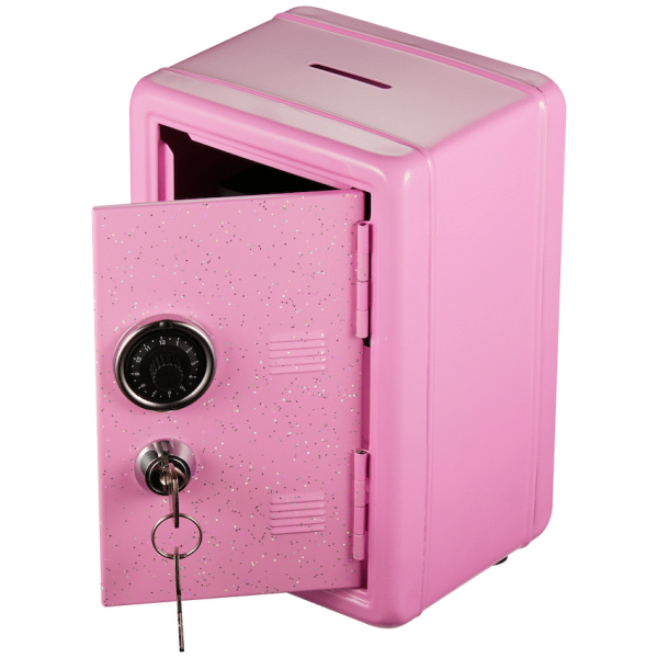 Volkano Kids Iron Series Money Saving Vault - Pink
