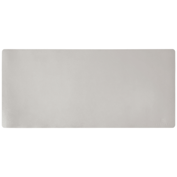 Everfurn Prime Faux Leather Desk Mat - Nude