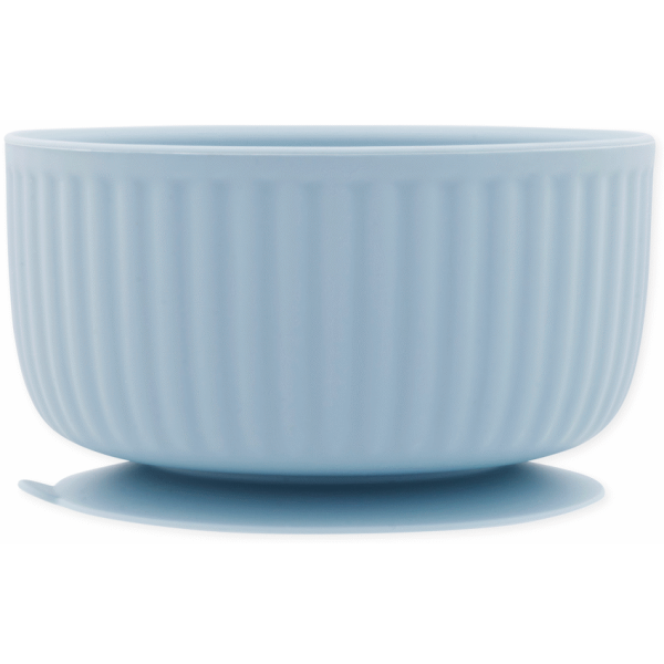 Echo Baby Silicone Suction Bowl - Powder Blue