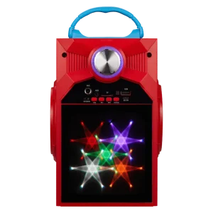 Marvel Spider-Man Galaxy LED Stars Karaoke Machine with Microphone