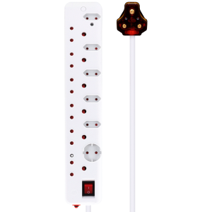 Ellies 12-Way High-Surge Multiplug 0.5m