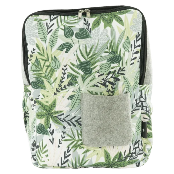 Totes Babe Jungle Diaper Backpack - Green