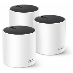 TP-Link Deco X55 (3-Pack) AX3000 Whole Home Mesh Wi-Fi 6 System