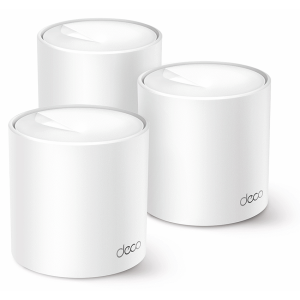 TP-Link Deco X10 (3-Pack) AX1500 Whole-Home Mesh Wi-Fi 6 System (Tri-Band)