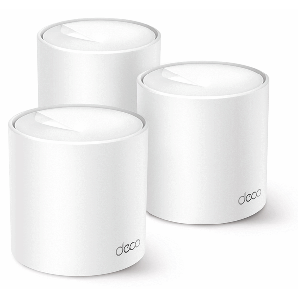 TP-Link Deco X10 (3-Pack) AX1500 Whole-Home Mesh Wi-Fi 6 System (Tri-Band)