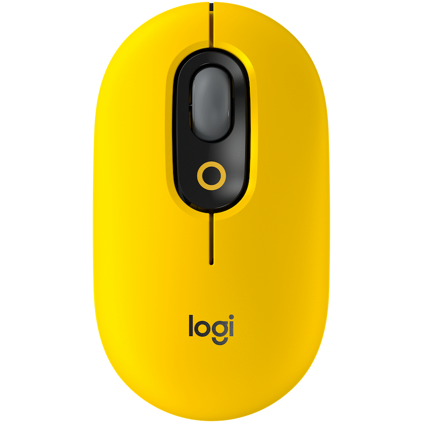 Logitech(R) POP Mouse with emoji - BLAST_YELLOW/BT