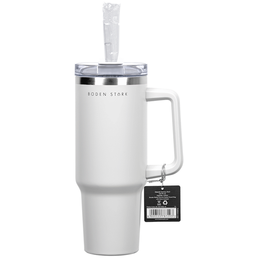 Boden Stark 1200ml Travel Mug - White