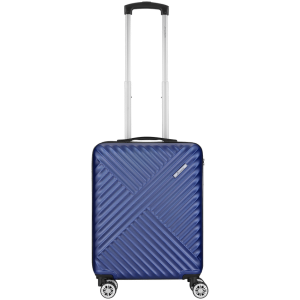 Travelwize Astra ABS 55cm 4-Wheel Spinner Luggage - Navy