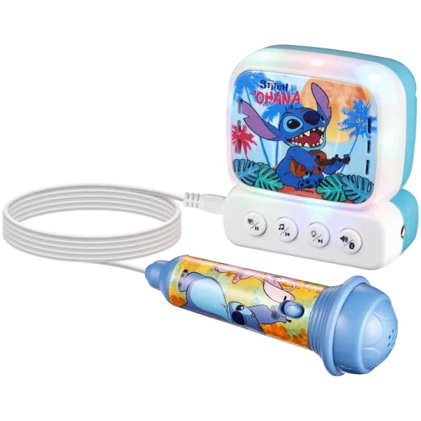 Disney Stitch Bluetooth Mini Karaoke Machine with Belt Hook