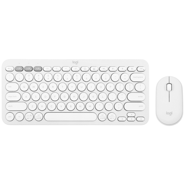Pebble 2 Combo - Tonal White