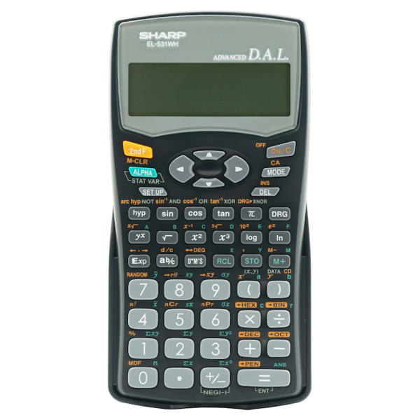 Sharp EL531 WH-BBK - Scientific Calculator - 272 Functions