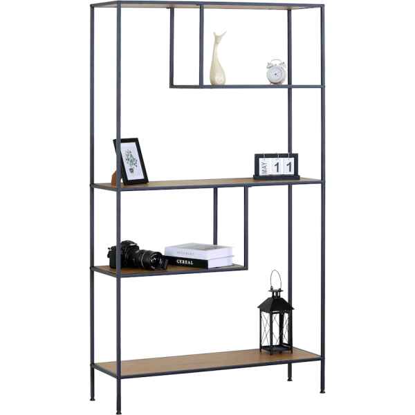 Everfurn Felix Bookshelf - Oak