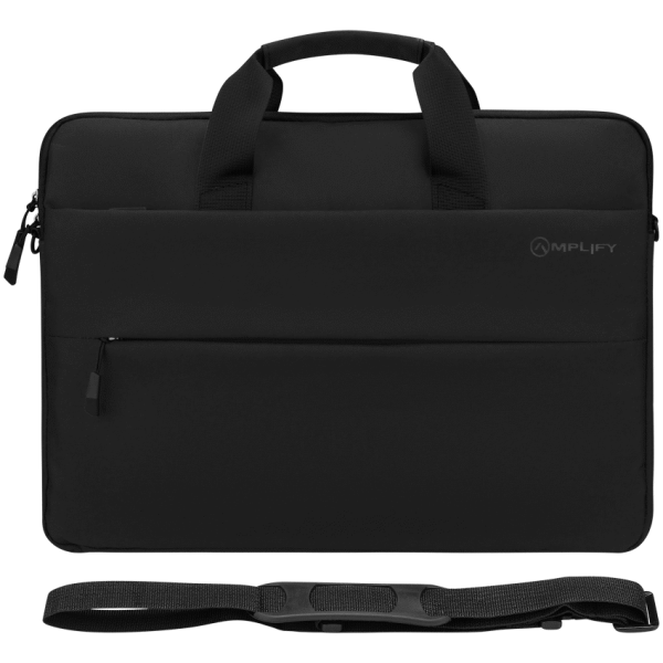 Amplify Cuba 15.6" Laptop Shoulder Bag Black