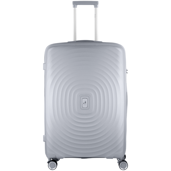 Travelwize Ripple PP 4-Wheel Spinner 75cm Luggage - Platinum