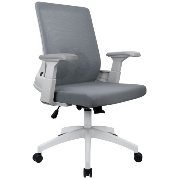 Everfurn Skye Mid Back Office Chair - Grey