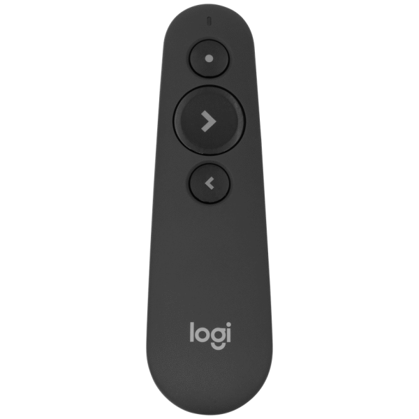 Logitech(R) R500s Laser Wireless Presentation Remote - Graphite