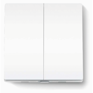 TP-Link Tapo S220 Smart 868mhz Light Switch 2-Gang 1-Way, No Neutral Required