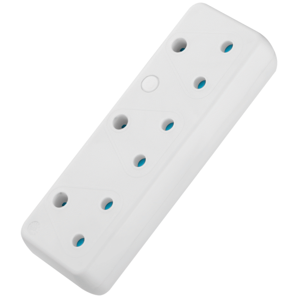 Ellies 3-Way 3-Pin Adaptor
