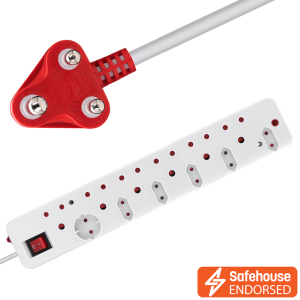 Ellies 12-Way Surge Multiplug - 0.5M WT
