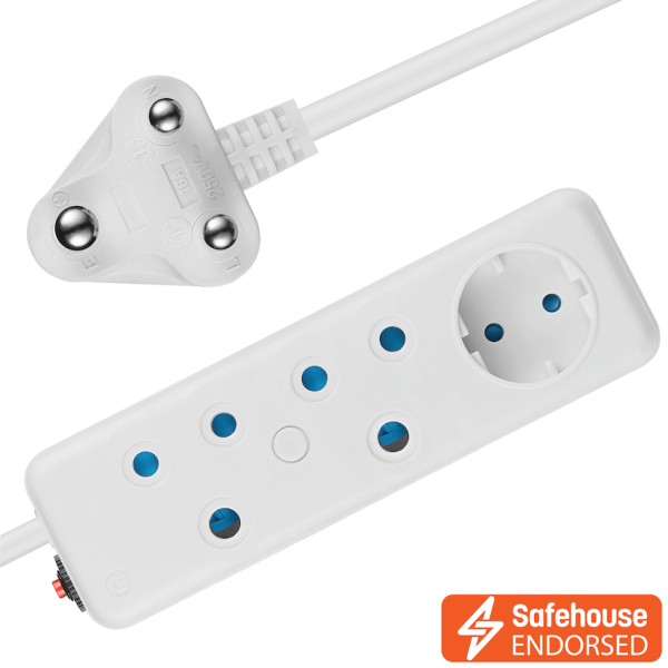 Ellies 3 Way Multiplug -0.5M