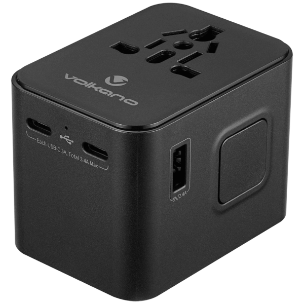Volkano International Series Travel Adapter
