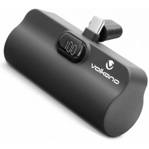 Volkano Relief Pro Power Bank - 5000mAh Type-C Direct Plug-In