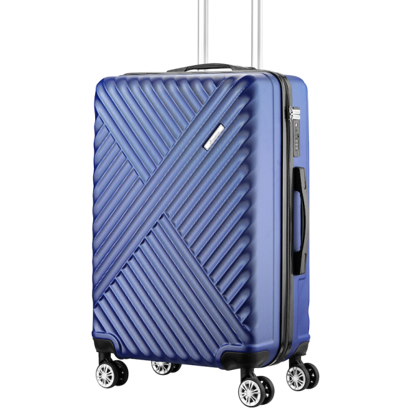 Travelwize Astra ABS 67cm 4-Wheel Spinner Luggage - Navy