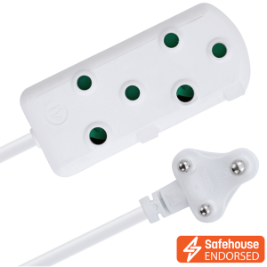 Ellies Side-by-Side Heavy-Duty Extension Lead - 10m